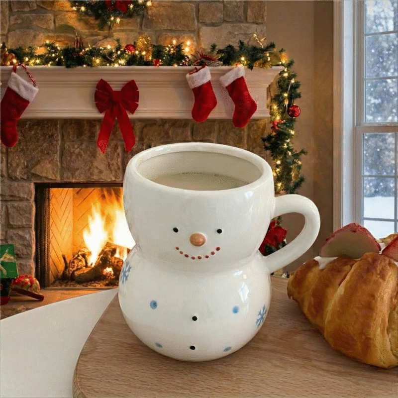 Snowman_Mug Ceramic_Christmas_Mug_ring01