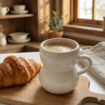 Snowman Mug - Ceramic tea set Christmas Mug - 图片 3