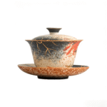Gaiwan Tea Set Porcelain Gongfu Tea Set for Loose Leaf Tea_main