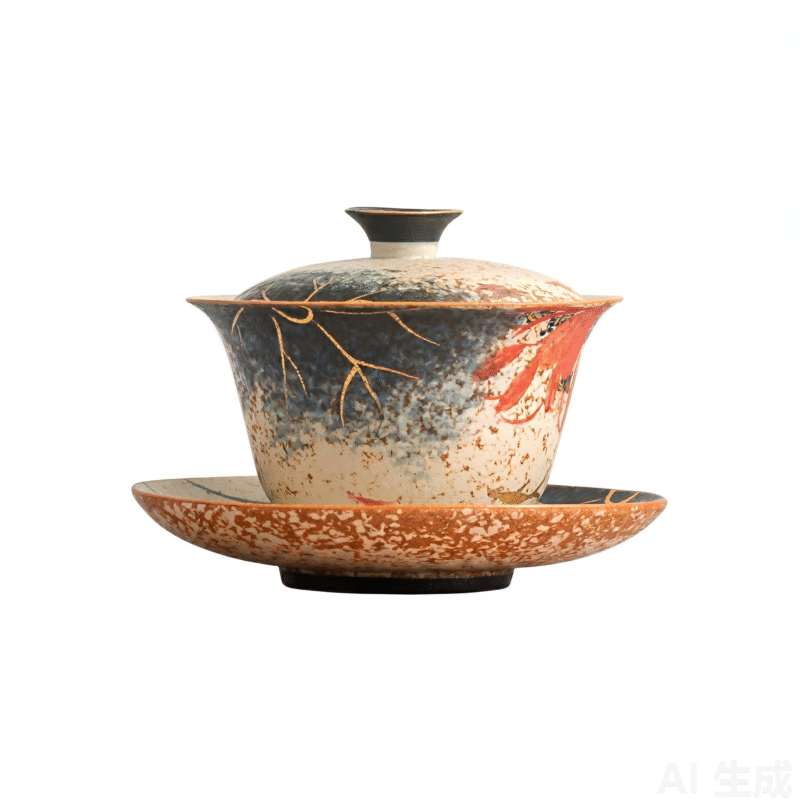 Gaiwan Tea Set Porcelain Gongfu Tea Set for Loose Leaf Tea_main