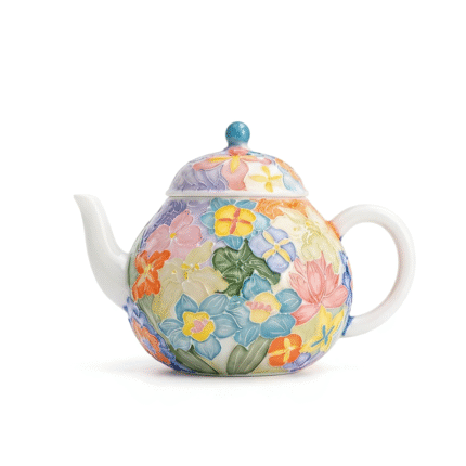 Arita Enamel Japanese Tea Pot - Tea Infuser Teapot_main