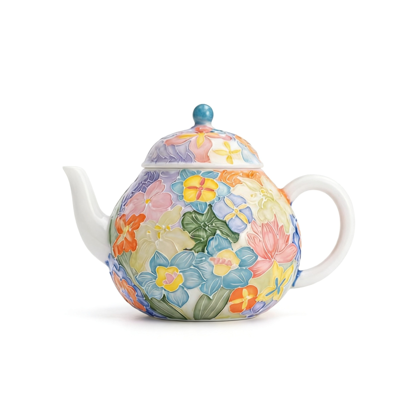 Arita Enamel Japanese Tea Pot - Tea Infuser Teapot_main