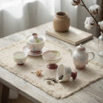 Arita Peony Japanese Tea Sets - Tea Cup Sets_ring05