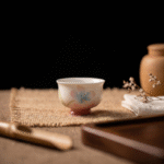 Arita Peony Japanese Tea Sets - Tea Cup Sets_ring09