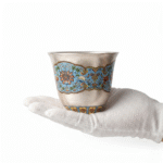 Cloisonne Enamel 999 Gilded Silver Gongfu Teacup_ring01