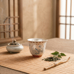 Cloisonne Enamel 999 Gilded Silver Gongfu Teacup_ring05