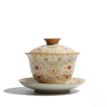 Gaiwan Tea Set with Matching Tea Cup Set - Porcelain Gongfu Tea Set_main