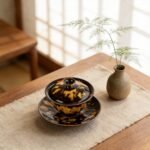 Gaiwan Tea Set with Porcelain Gaiwans for Gongfu Tea_ring01