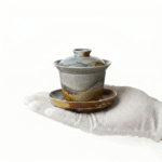 Horseshoe Reactive Glaze Gaiwan For Gongfu Ceremony_ring01
