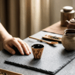 Japanese Ceramic Wood Fired Master Teacup with Reactive Glaze_ring02