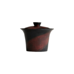 Retro Lacquer Red Eggshell Traditional Gaiwan - Gongfu Teaware_main