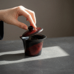 Retro Lacquer Red Eggshell Traditional Gaiwan - Gongfu Teaware_ring02