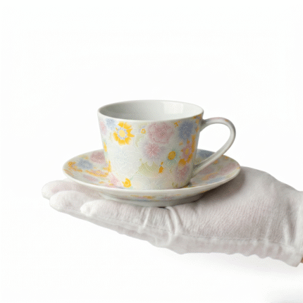 Afternoon Tea Set-Enamel Millefleurs Asian Tea Cups_ring01