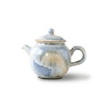 Aurora Teapot - Reactive Soda Glaze Tea Pot With Strainer_main
