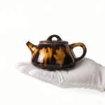 China Tea Pot For Gong Fu Cha Tea-Tortoiseshell Glaze Shipiao_ring01