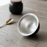Chinese Gaiwan For Gong Fu Ceremony-Gilded Black Lacquer_ring02
