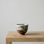 Eggshell Stem Pottery Tea Cups - Reactive Glaze Tea Cup_ring02