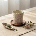 Embossed Nine-Tailed Fox Ceramic Tea Cups For Gong Fu Tea Ceremony_ring03
