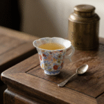 English Tea Cups-Millefleurs Petal Edged Rim Gongfu Tea Cup_ring03