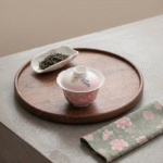 Handmade Gaiwan-Embossed Peony Tea Ceramic Cup_ring02