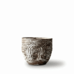 Japanese Tea Cups-Wabi Sabi Hand Pinched Purple Clay_main