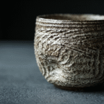 Japanese Tea Cups-Wabi Sabi Hand Pinched Purple Clay_ring02