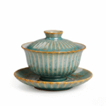 Jun Ware Crackle Reactive Glaze Gaiwan - Ceramic Tea Cups_main