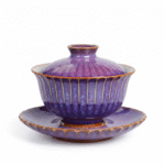 Jun Ware Crackle Reactive Glaze Gaiwan - Ceramic Tea Cups_ring04