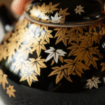 Tea Pot Set-Ink Wash Golden Maple Pear Teapot_ring02