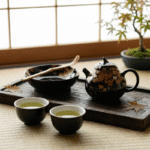 Tea Pot Set-Ink Wash Golden Maple Pear Teapot_ring04