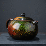 Zisha Teapot And Great Tea Kettles In Maple Urushi_ring02