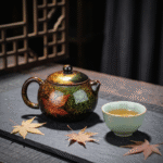 Zisha Teapot And Great Tea Kettles In Maple Urushi_ring03