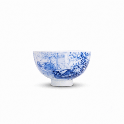 Blue And White China-Half Moon Celadon Tea Cups_main