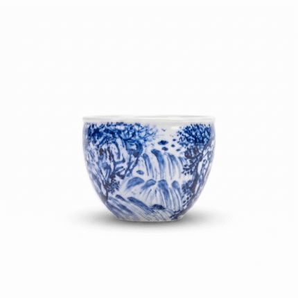 Blue And White Porcelain Handmade Tea Cups_main