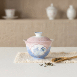 Butterfly Floral Tea Service Set And Gongfu Tea Ceremony Set_ring02