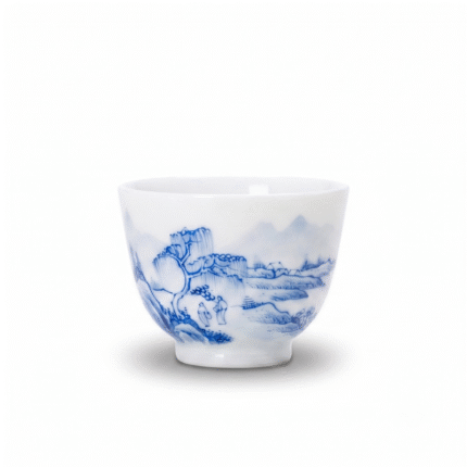 Jingdezhen Blue And White Porcelain Gongfu Tea Cups_main