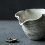 Rustic Flower Rim Cha Hai For Gongfu Tea_ring02