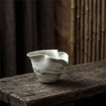 Rustic Flower Rim Cha Hai For Gongfu Tea_ring03