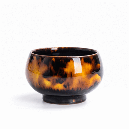 Tortoiseshell Ceramic Tea Cup Set For Gong Fu Tea Ceremony_main