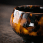 Tortoiseshell Ceramic Tea Cup Set For Gong Fu Tea Ceremony_ring02