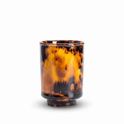 Tortoiseshell Reactive Glaze Tea Cup For Gong Fu Cha Ceremony_main