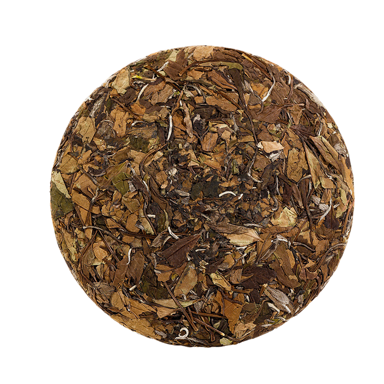 2018 Fuding White Tea Cake (Shou Mei)_ring01