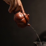 Yixing Zisha Clay Teapot With Brocade Pattern_ring07