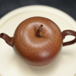 Handmade Yixing Purple Clay Apple Teapot_ring02