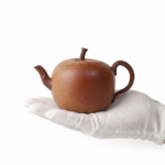 Handmade Yixing Purple Clay Apple Teapot_ring05