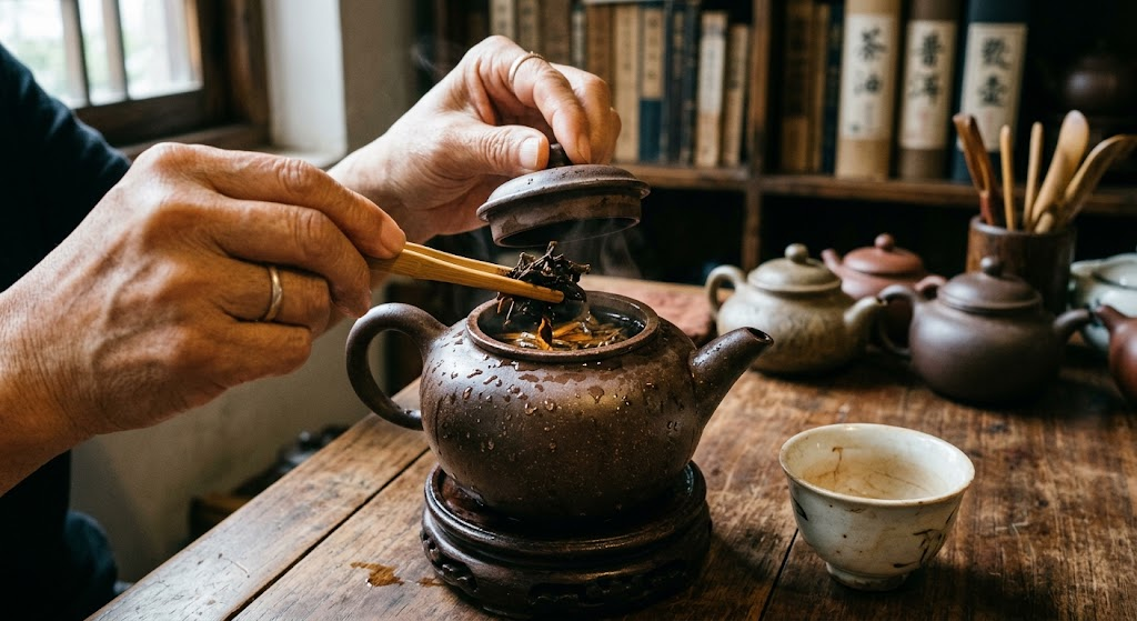 yixing-zisha-teapot-pu-erh-gongfu-infusion